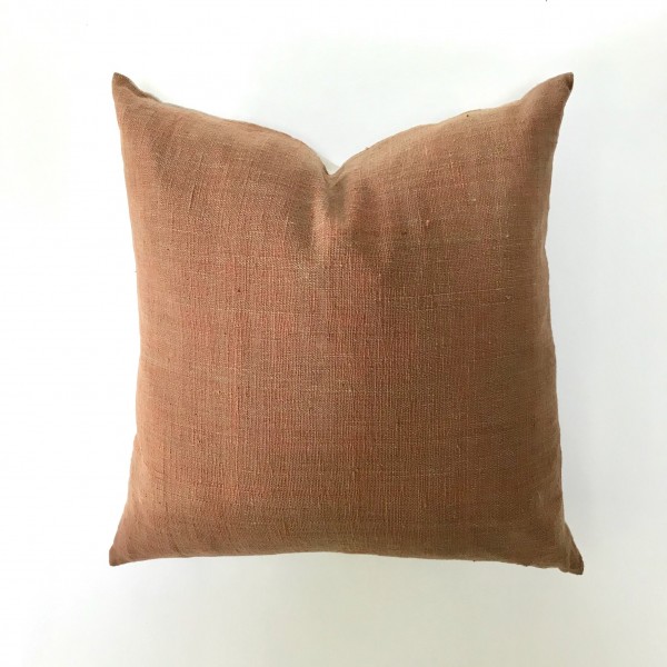 HANDSPUN COTTON PILLOW COVERS - SPICE