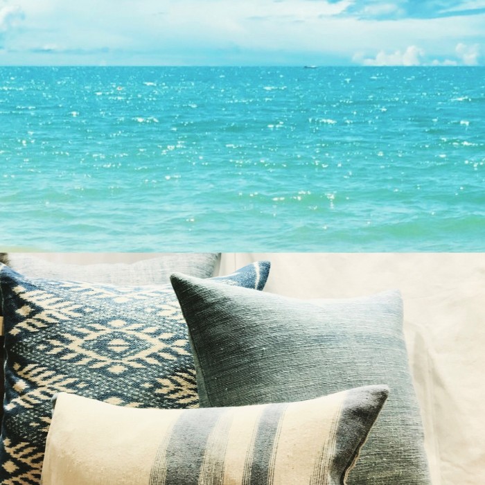 OCEAN BREEZE PILLOW COVERS