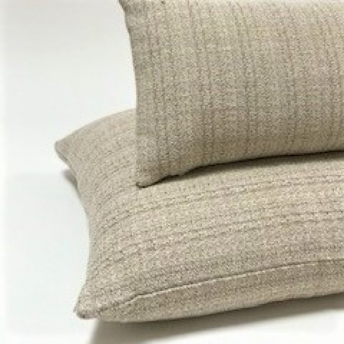 MODERN JACQUARD WEAVE PILLOW COVER NATURAL