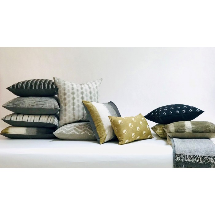 SHIBORI CREEK PILLOW COVER