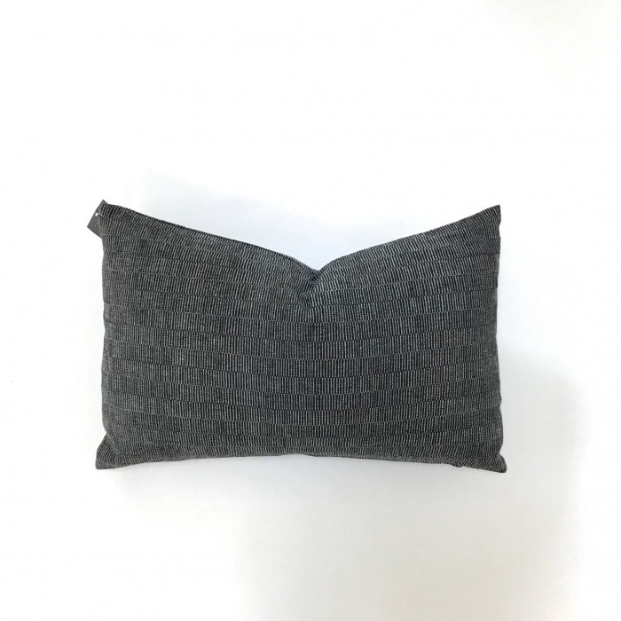 MODERN TEXTURED PILLOW COVER CHARCOAL - Multiple Sizes