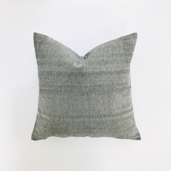 MODERN PLAINWEAVE PILLOW COVER GRAY - Multiple Sizes