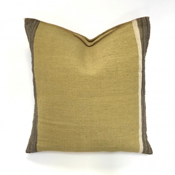 MODERN STRIPE PILLOW COVER - YELLOW