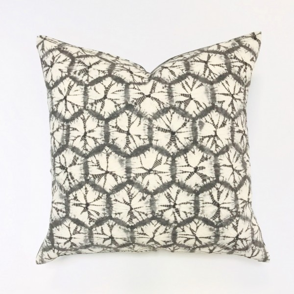 SHIBORI GEO PILLOW COVER - Multiple Sizes