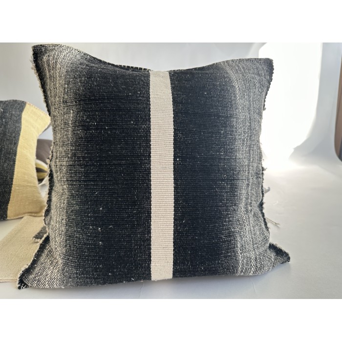 RUSTIC MODERN TEXTURED PILLOW COVER - OMBRE 