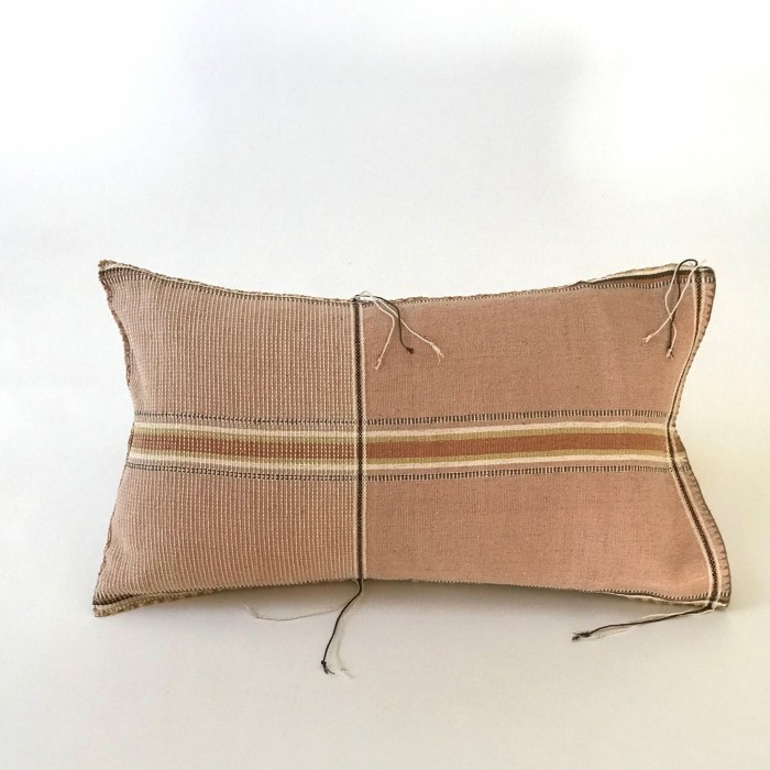 MODERN STRIPE PILLOW COVER LUMBAR - PINK