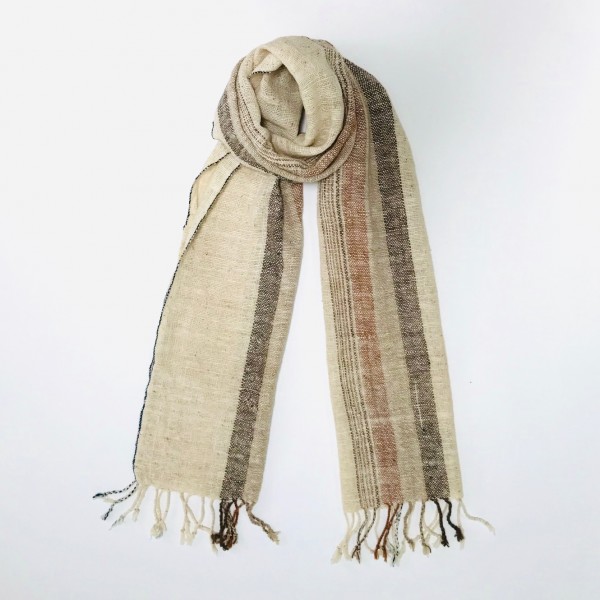 PASTEL-STRIPE SCARVES 